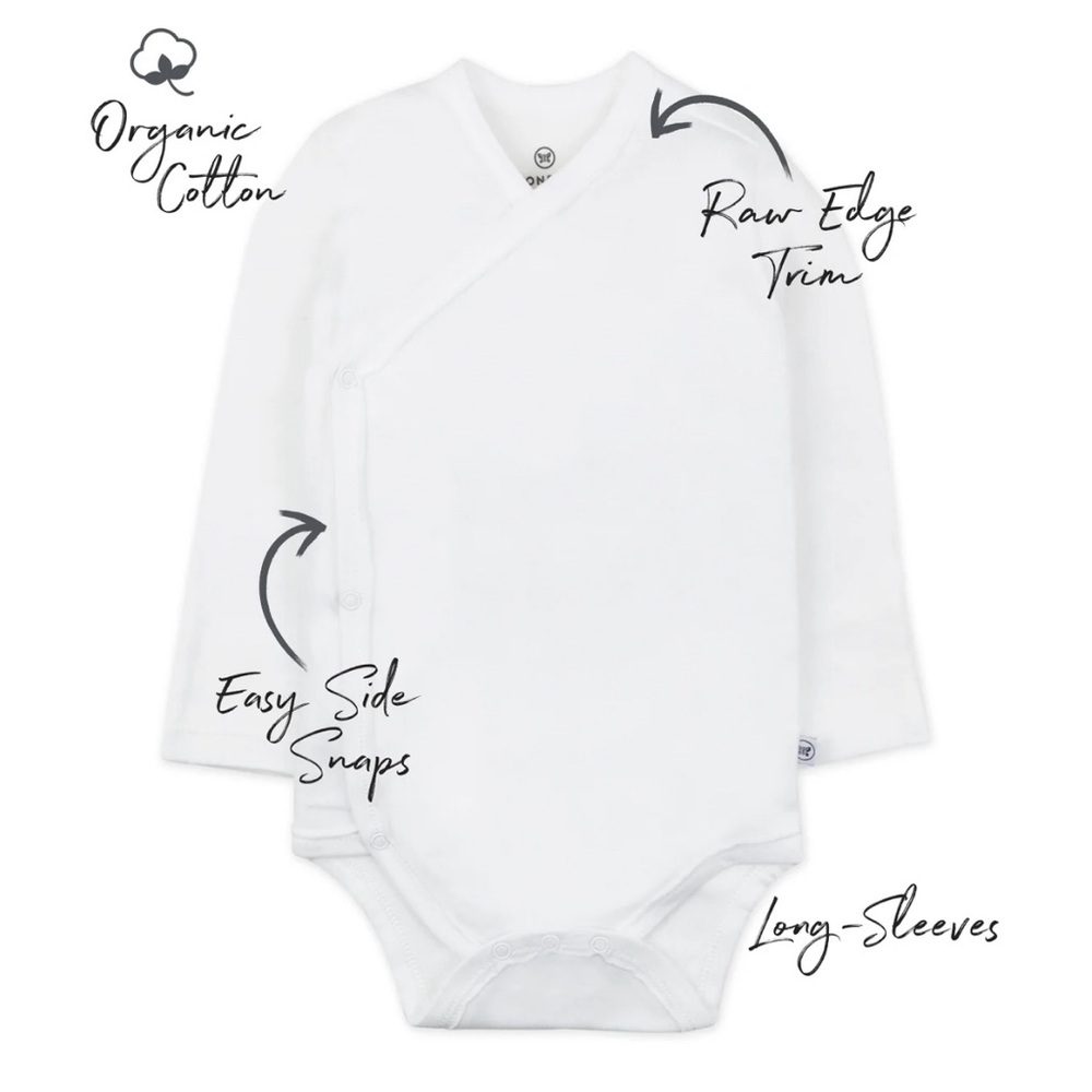 Honest baby clothing onesie bundle + free gift!